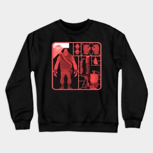 Team Fortress 2 - Heavy Weapons Guy Model Sprue - Red Crewneck Sweatshirt